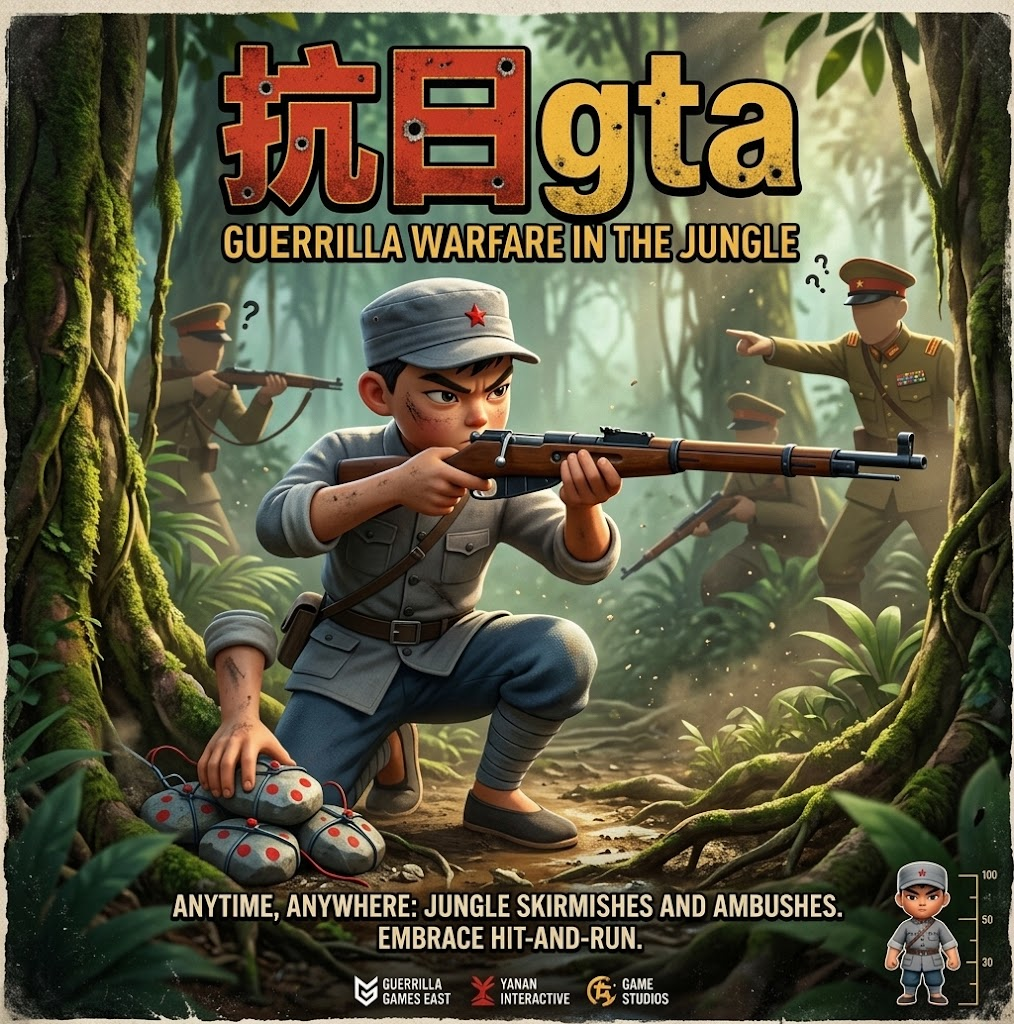 抗战GTA 宣传图